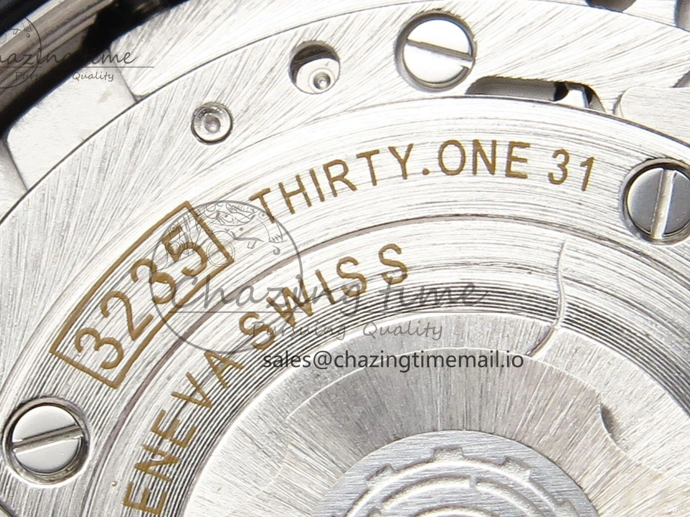 MiroTime 0204 SmoothTexture DateJust 36 126231 EWEF Best Edition Brown Dial Stick Marker on SS RG Jubilee Bracelet A 592